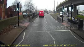 Dangerous Overtake on Byker Bridge
