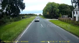 Blatant dangerous overtake