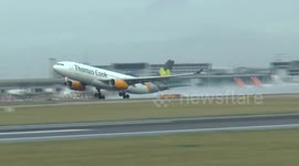 Some takeoff video from Manchester Airport