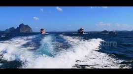 Couples in Thailand have special underwater wedding ceremony (with royalty free music)