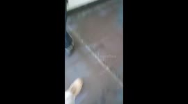 This happen during a fire in the capital city of port of spain