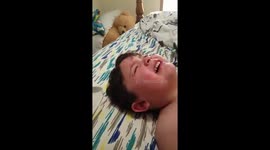 'I wanna girlfriend!' Single boy, aged THREE, is inconsolable on Valentine's Day