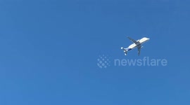 'Wow! Beluga Jet Airbus straight over the house!' Man spots whale-like plane fly over his home