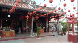 Famous Cheng Hoon Teng Temple in Melaka