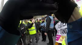 Yellow Vest protester James Goddard assaults UK photojournalist