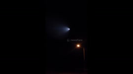 Tail end of the #UFO we saw tonight https://t.co/kIBIH6Iasr