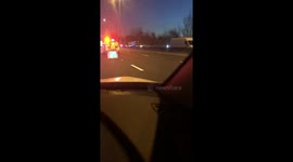 Vehicle fire on M25