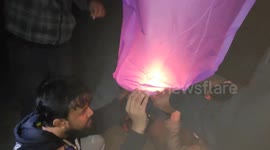flying a Sky Lantern || Fanush