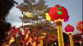 FGS Dong Zen Temple Beautifully Decorated During Chinese New Year