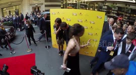 Strictly Come Dancing Stars Joanne Clifton and Katya Jones Arrive At 9 To 5 The Musical Press Night