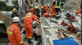 Illegal residential building collapses killing three in southern China