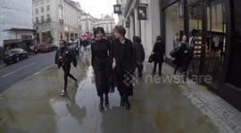 Daisy Lowe stuns at London Fashion Week
