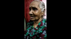 Grand mother sing a song