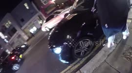 Car Accident Outside Fashion Week Event