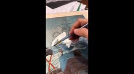Upcycled Painting