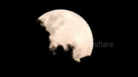 Enchanting 'super snow moon' filmed in skies over south India