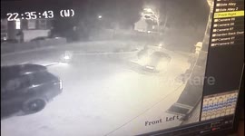 Video shows a couple held up at gunpoint before being robbed of £400,000 of watches as they returned from a Valentine's date