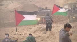 Clashes during latest launch of flotilla due to set sail from Gaza port
