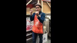 Home Depot worker wows customers with spectacular magic tricks