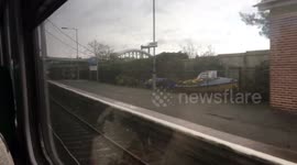 Train ride across the Brunel bridge