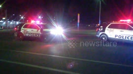 Car rolls over in north las vegas