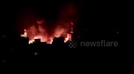 Longer version_At least 69 die as massive fire guts five apartment building in Old Dhaka