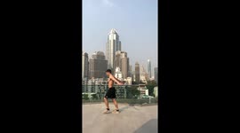 Epic Backlip Beautiful Background in Bangkok Bali 5 stars Resort