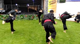 Silat Martial Art Performance
