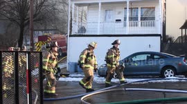 5th Alarm Building Fire, Ashland, Pa