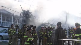 5th Alarm building fire - Ashland, Pa