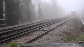 Yellow weather warning for fog has been issued for parts of England