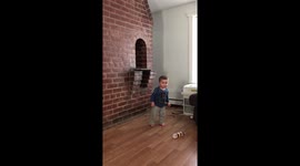 Baby does yoga