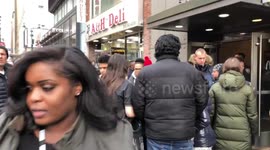 NYPD arrest Man McDonald's by Penn Station