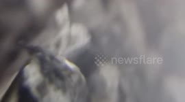 Cigarette ashes under microscopic viewing