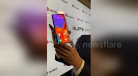 Huawei reveals foldable 5G smartphone at Mobile World Congress 2019