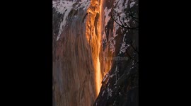 Yosemite Fire Fall by Connor Morris @connorrrmorris