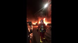Petrol leak causes huge blaze in Paris' 17th arrondissement