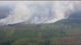 Monitoring of air from forest and land fires in Riau Province, Indonesia
