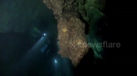 chandelier cave diving