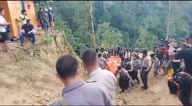 At least 60 people buried in Indonesia mine collapse