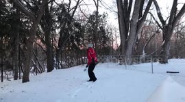 Throwing Boiling Water Into The Freezing Air