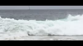 High surf