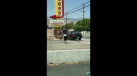 Argument turns violent