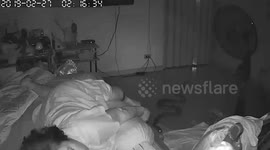 What a nightmare! Thai grandmother gets bitten by snake while sleeping