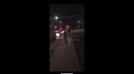 Evacuación preventiva por alerta de tsunami, ciudad de Arica - Chile