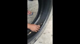 inflation repaing for small tubeless tire
