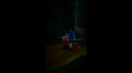Three-year-old boy shows off dance and musical training in Indonesia