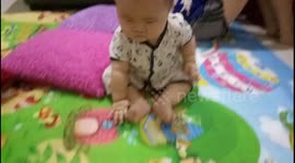 This smart baby is future business man