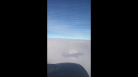 Halo around plane