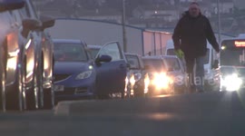 Storm Freya cuts off Dorset's Isle of Portland
